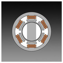 Brushless motor
High torque to weight ratio for increased efficiency, increased reliability, reduced noise and longer product-life.