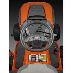 Oversized steering wheel
Extra large and thick steering wheel for less steering effort and smoother operation