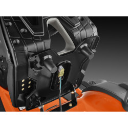 Rubber isolator for solid feel and reduced vibration