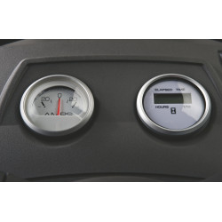 Deluxe Gauge Package
Ammeter and Hour meter Gauges allow for charging system status and hours used