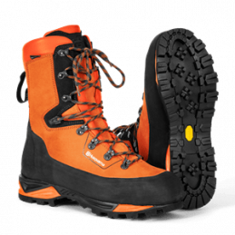Protective Leather boots with saw protection Technical, Husqvarna